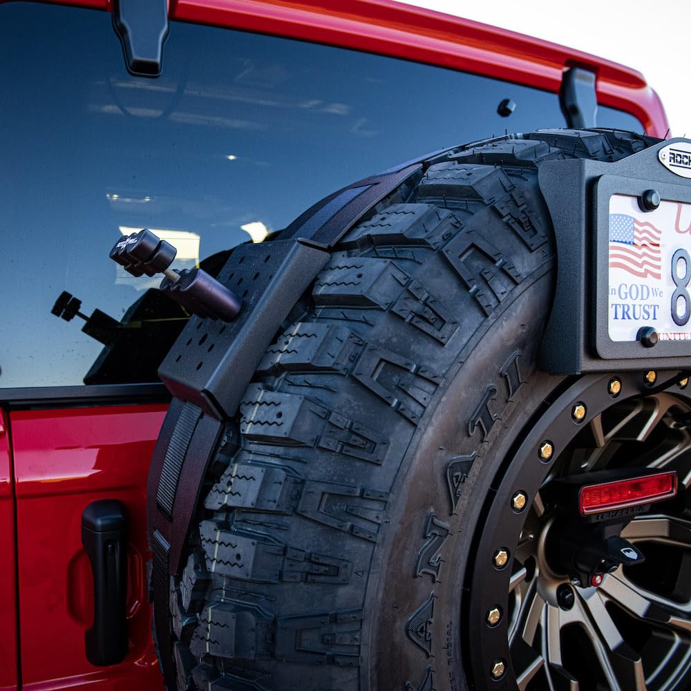 Rock Slide Engineering Spare Tire Mount EZ Rack Kit All Tire Sizes Basic Steel
