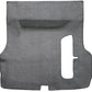 Molded Loop Trunk Area Carpet Flooring - fits 1955-1957 Chevrolet Bel Air 2 Door 4 Door Hardtop Sedan with Spare Tire Cutout Molded (Black)