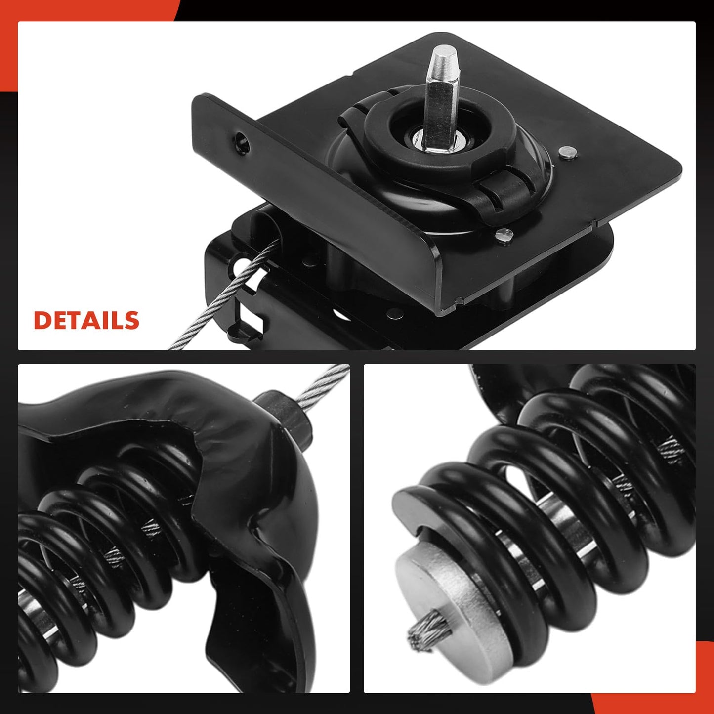 A-Premium Spare Tire Hoist Spare Tire Winch Carrier Compatible with Ford Ranger 2007 2008 2009 2010 2011