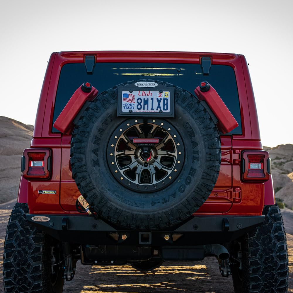 Rock Slide Engineering Spare Tire Mount EZ Rack Kit All Tire Sizes Basic Steel